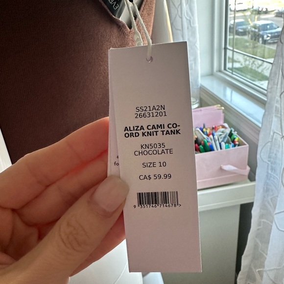 Ever New Brown Tank Top - Picture 3 of 3